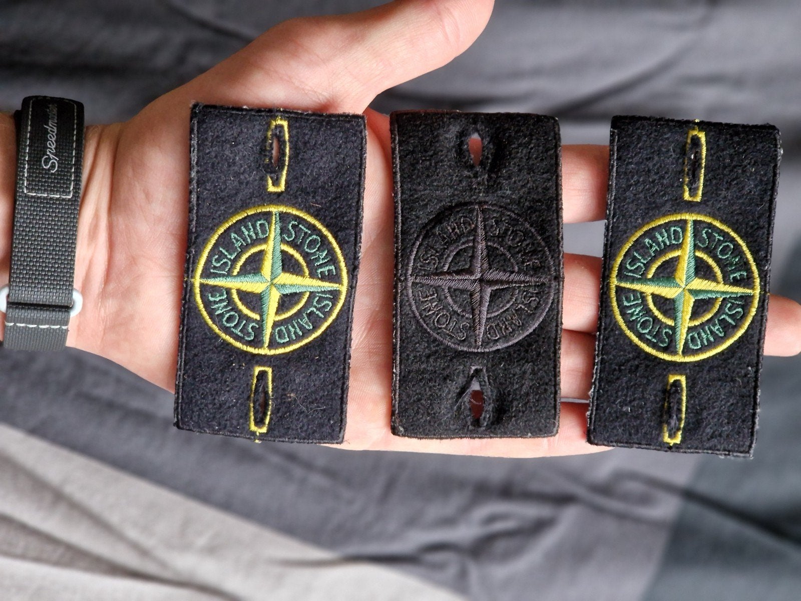 3 originele Stone Island badges (Ghost Piece en normaal), Ophalen of Verzenden