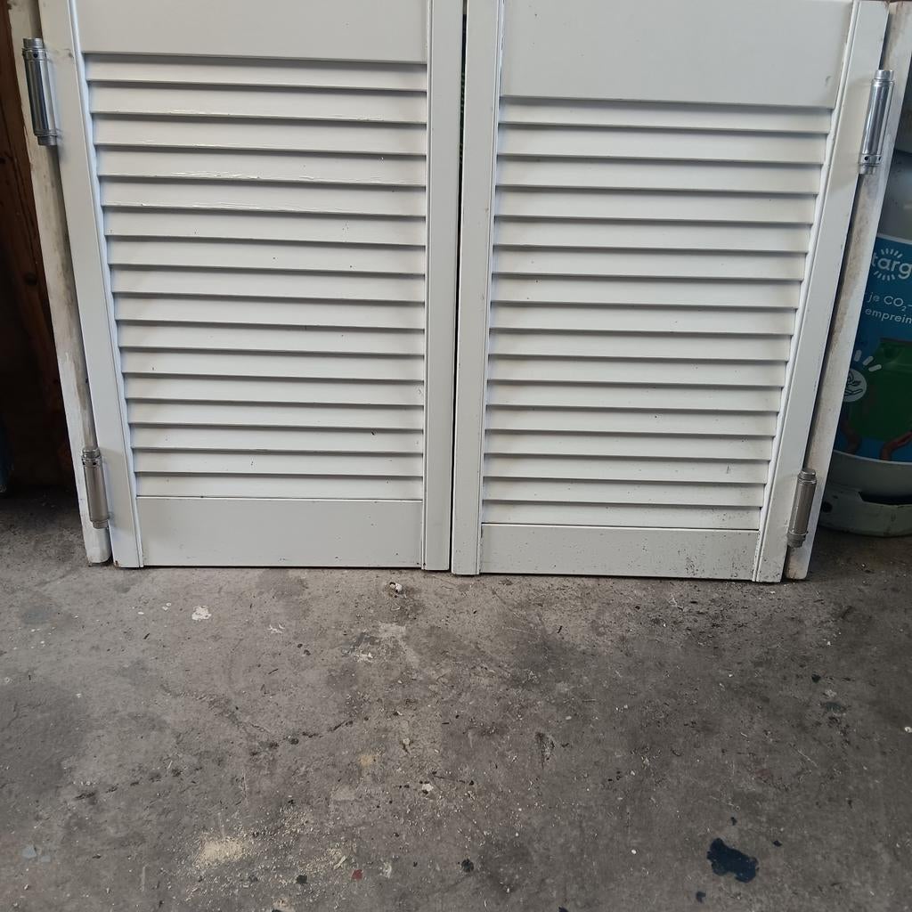 Klapdeurtjes met scharnieren, Gebruikt, Minder dan 80 cm, Binnendeur, Minder dan 200 cm