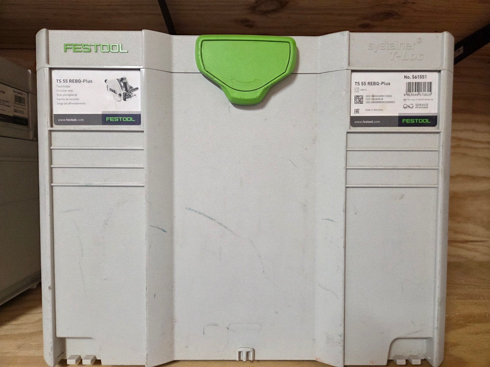 Festool invalzaag Ts55 REBQ, Ophalen, Zo goed als nieuw, Overige typen