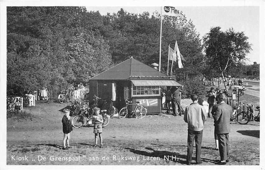 300-290-033 Laren de Grenspaal, Verzenden, Voor 1920, Noord-Holland