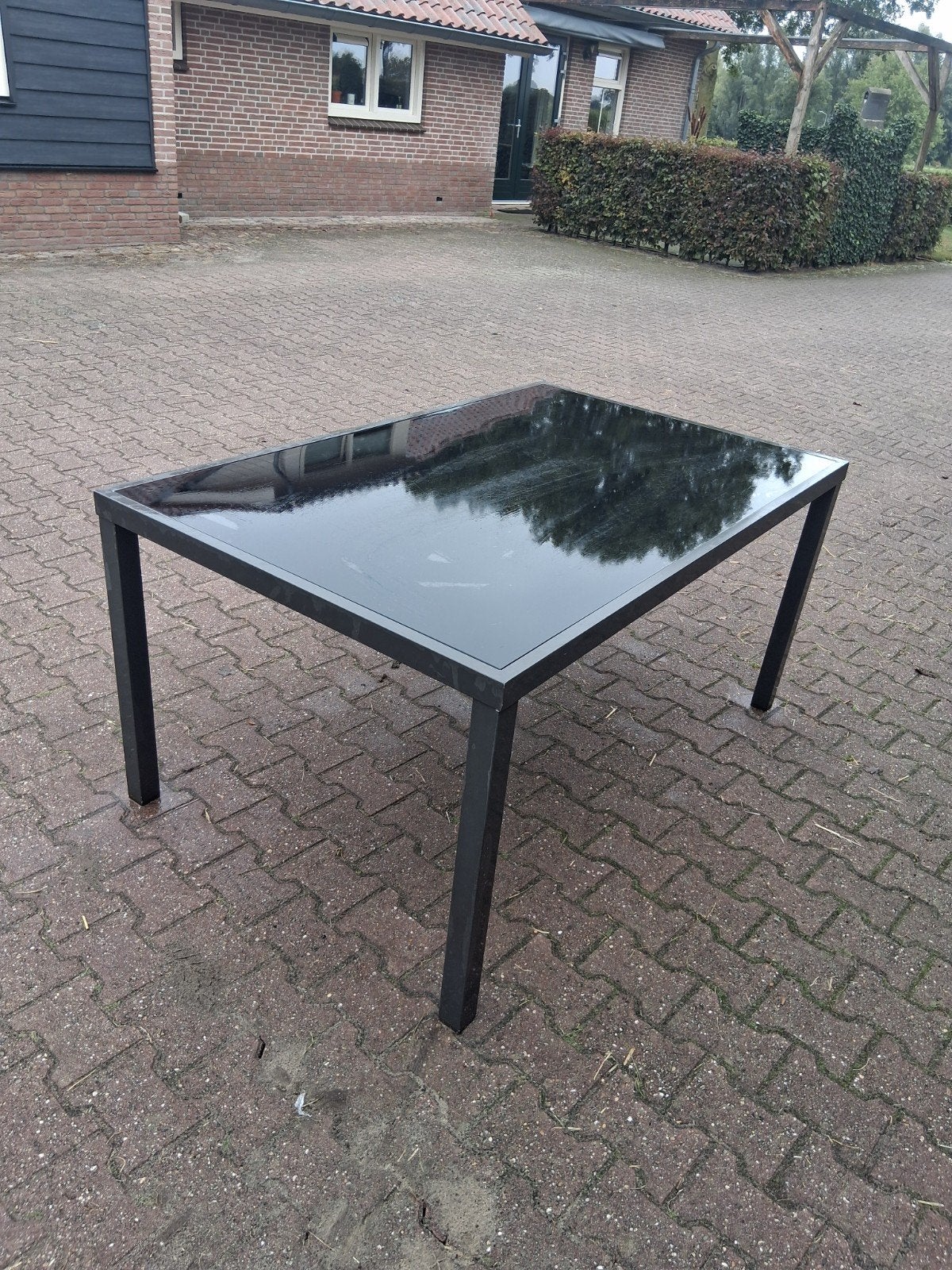 tuintafel, Ophalen, Gebruikt, Rechthoekig