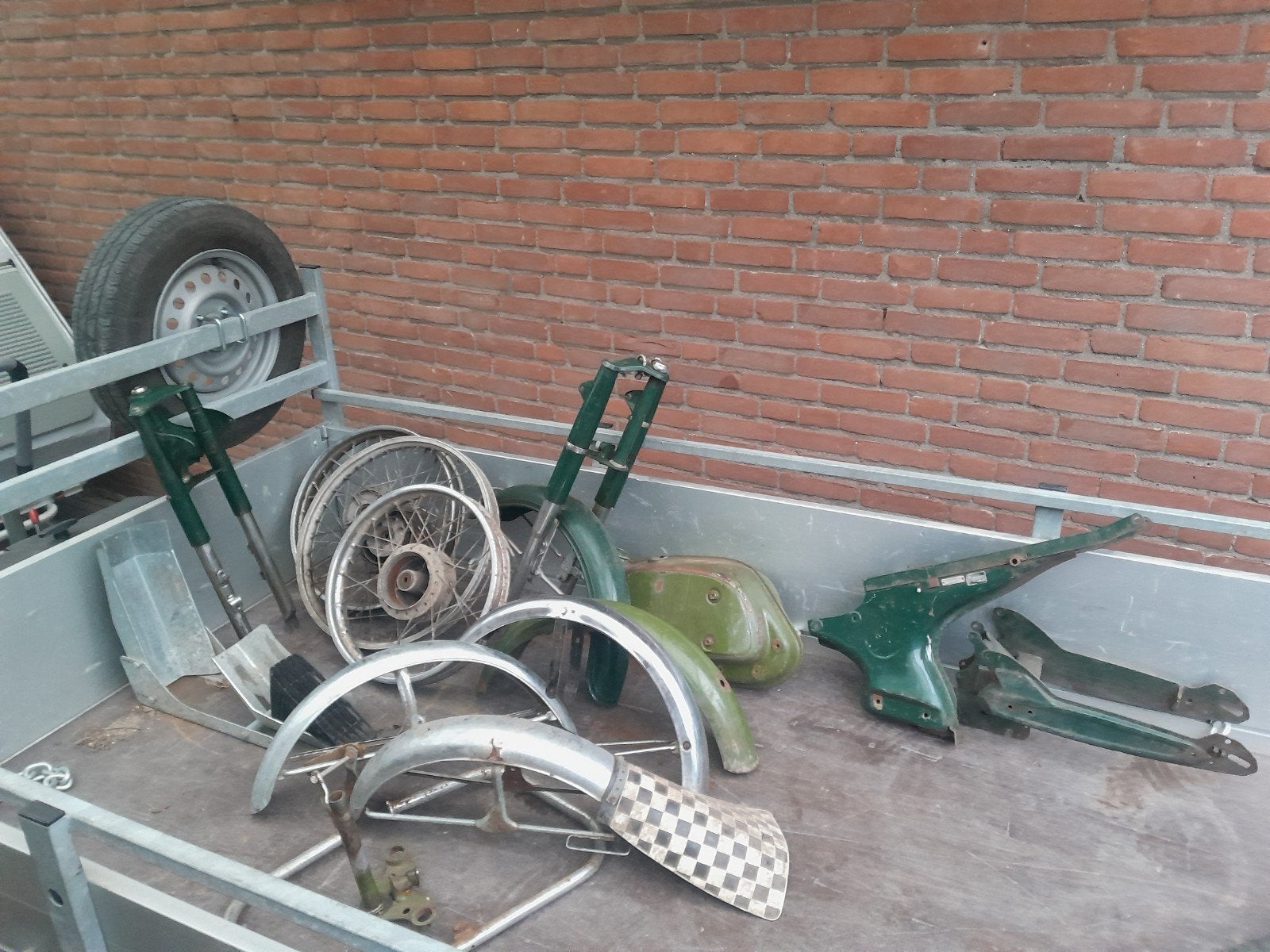 brommer onderdelen, Fietsen en Brommers, Ophalen of Verzenden