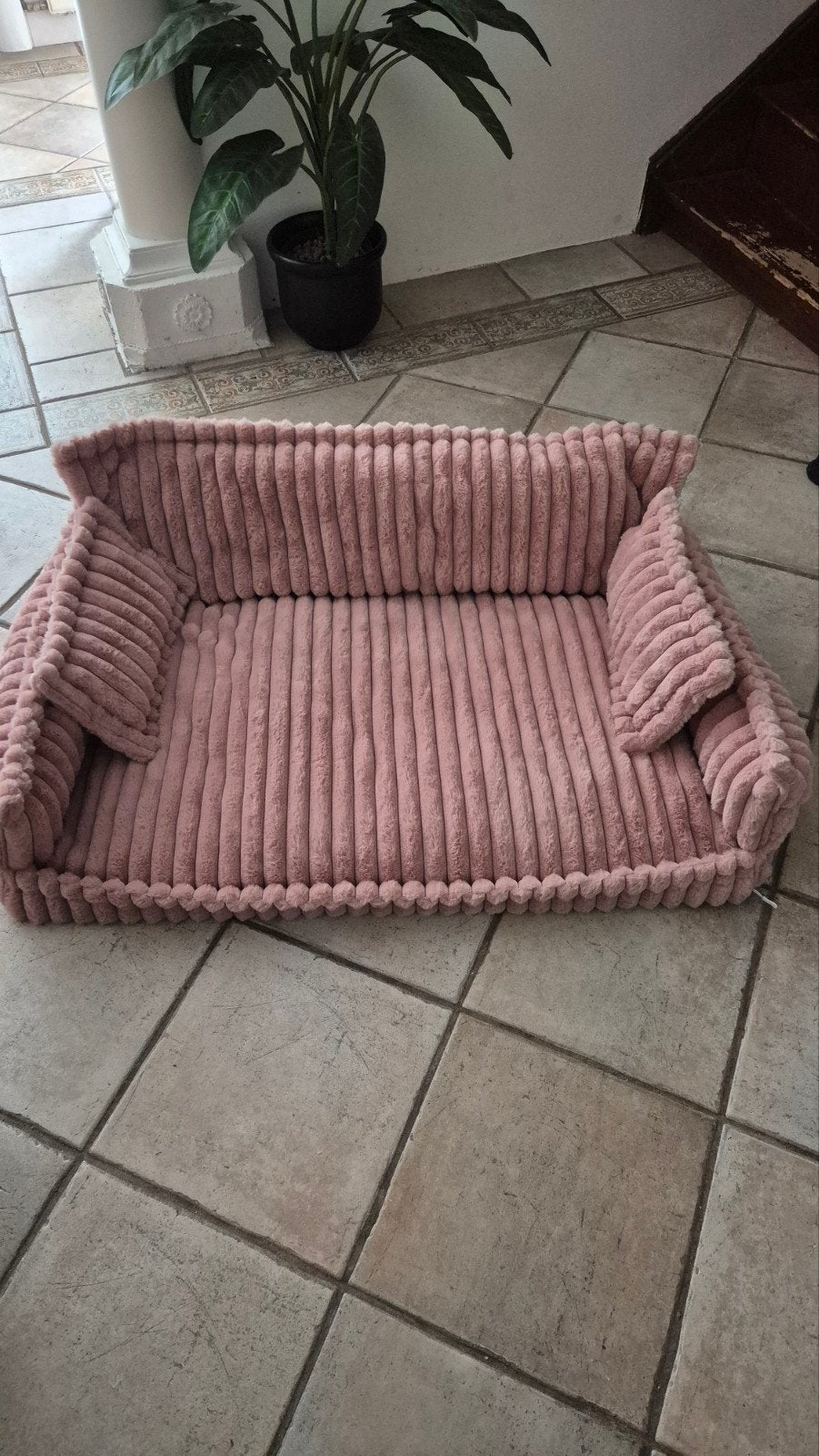 Roze hondenbank., Ophalen, Nieuw, Overige