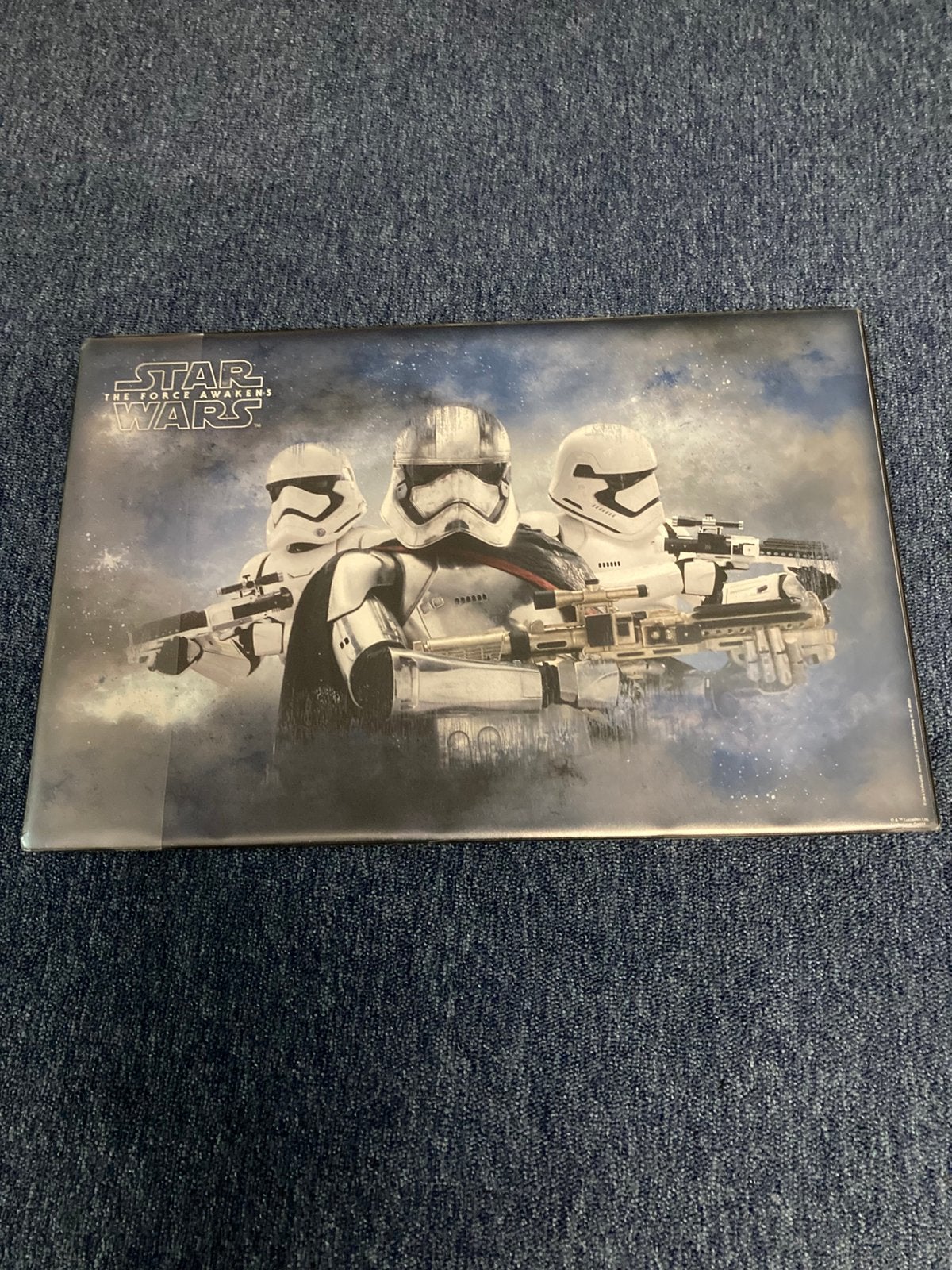 Bureau onderlegger star wars 38x58cm, Verzenden, Zo goed als nieuw, Actiefiguurtje