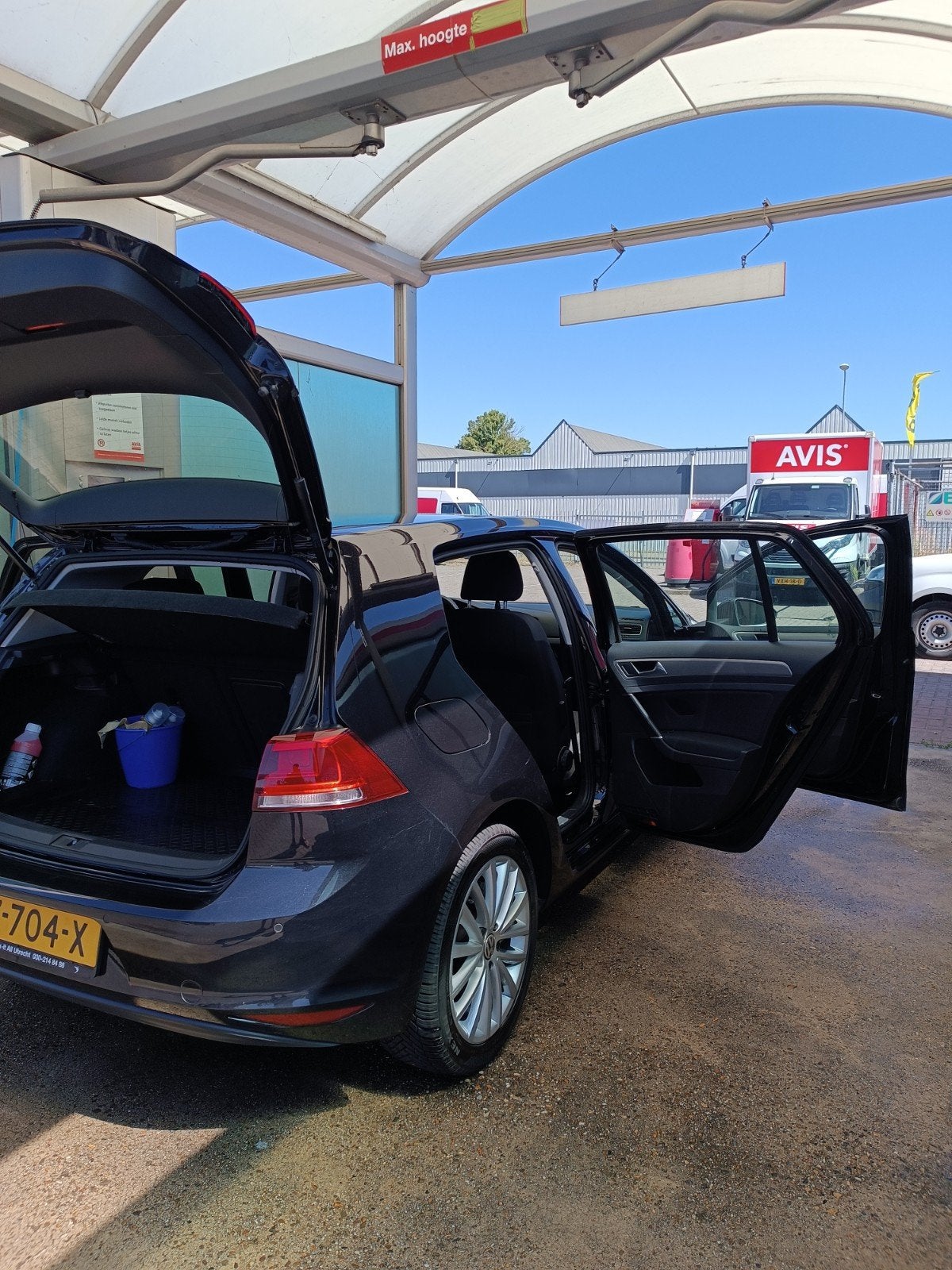 Volkswagen Golf 1.6 TDI 81KW 5D 2015 Zwart auto, Auto's, Voorwielaandrijving, 4 cilinders, Zwart, Origineel Nederlands