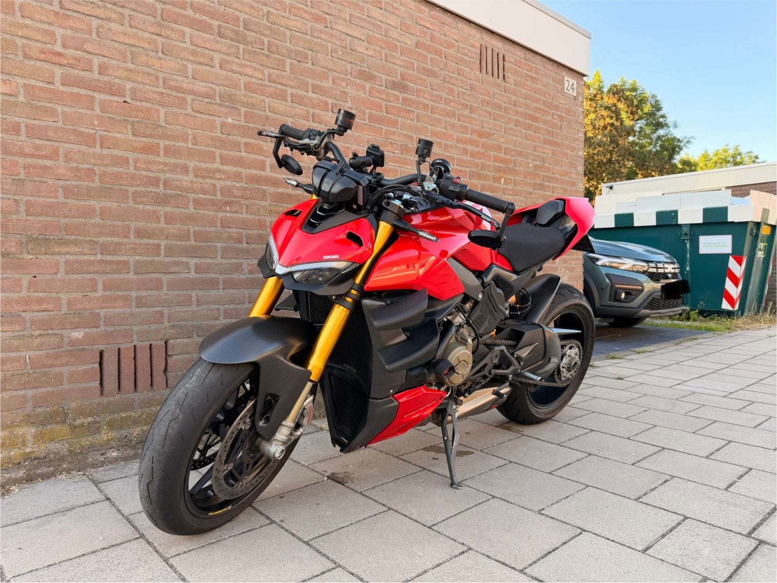 Ducati Streetfighter V4 S | 2020 | 42.xxx km | €18.000, Handvatverwarming, Particulier, Meer dan 35 kW, Minimaal motorrijbewijs A2