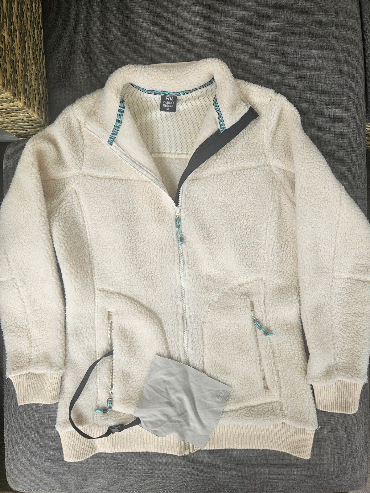 HV Polo Fleece Vest Crème Maat M, Kleding | Dames, Maat 38/40 (M), Beige, Ophalen of Verzenden, Zo goed als nieuw
