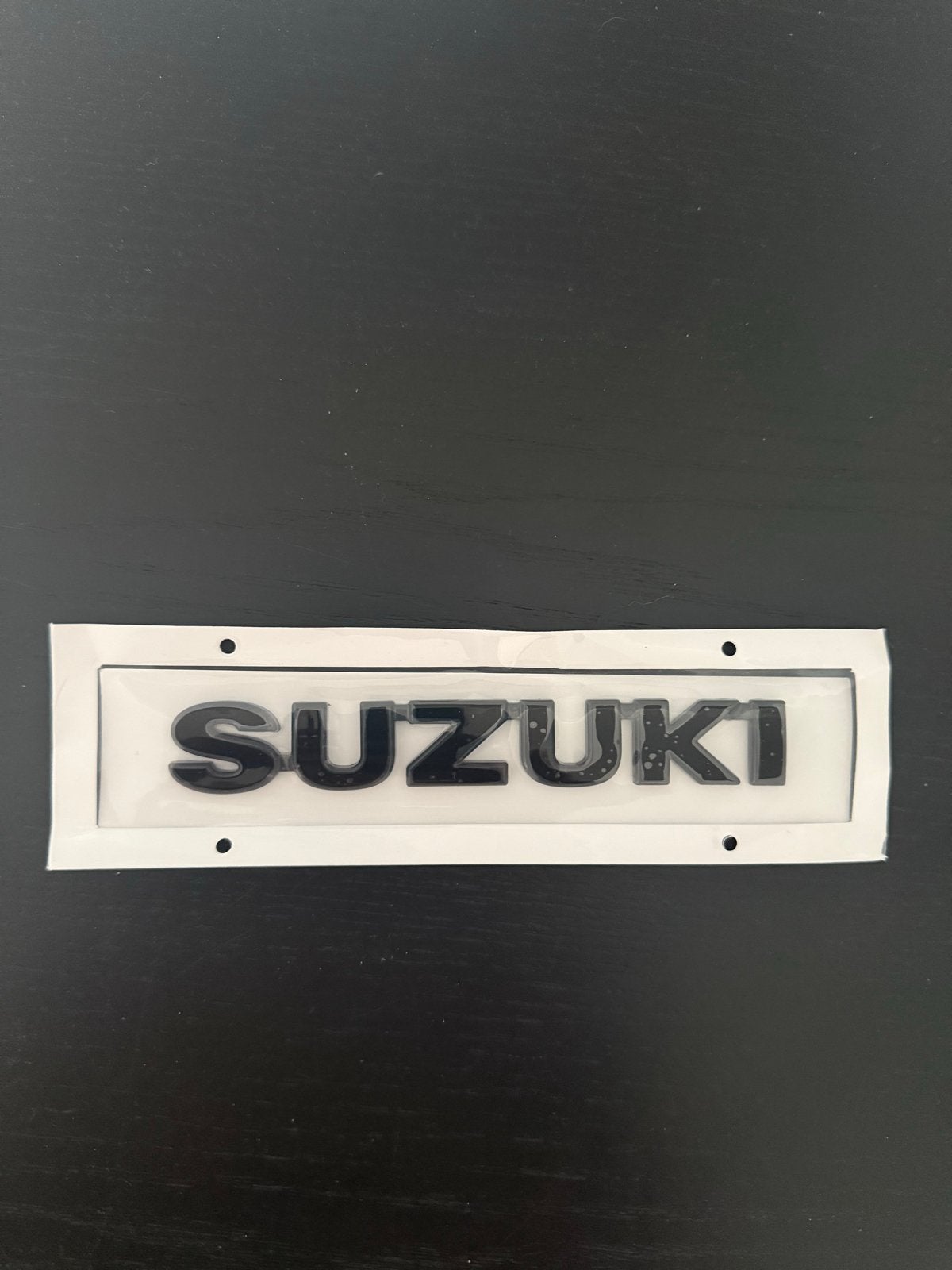 Suzuki Embleem Zwart - Nieuw, Ophalen of Verzenden, Nieuw