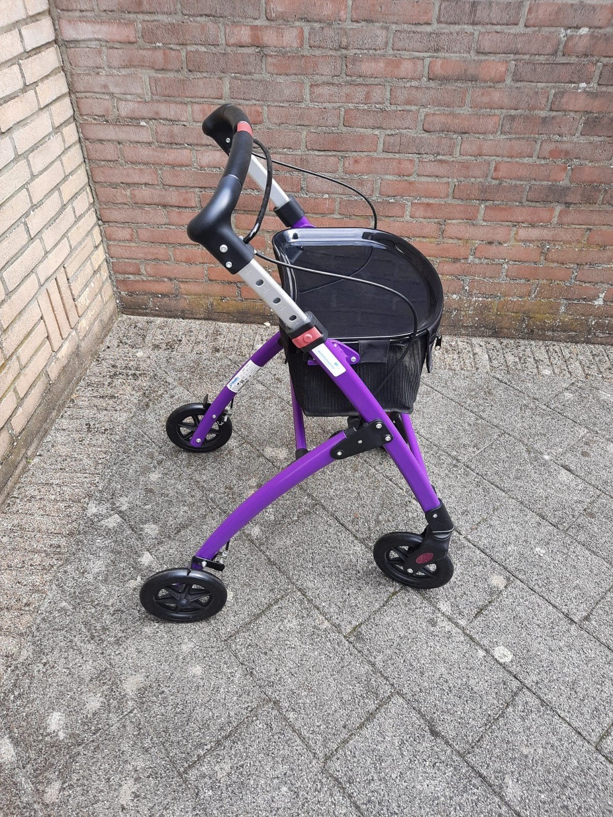 Mobilex Jaguar Binnenrollator Paars, Diversen, Ophalen, Lichtgewicht, Gebruikt