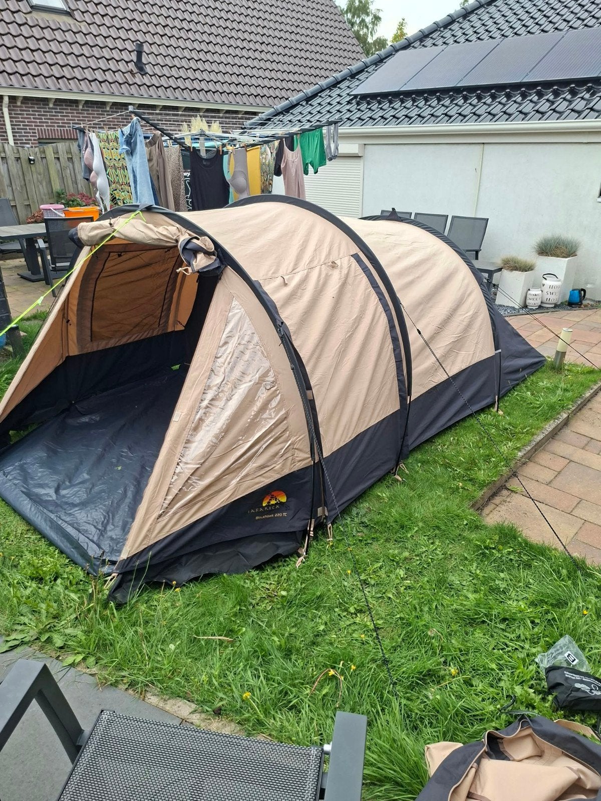Safarica Blackhawk 220 TC Koepeltent - 2/3 persoons, Ophalen of Verzenden, Zo goed als nieuw, Tot en met 3