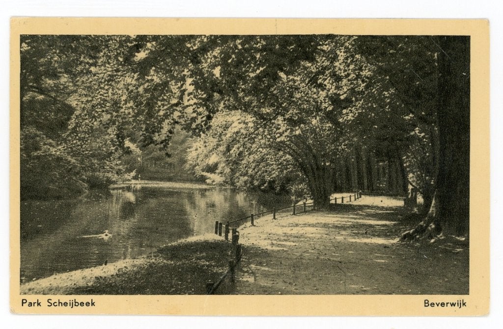 Beverwijk, Ophalen of Verzenden, 1940 tot 1960, Gelopen, Noord-Holland