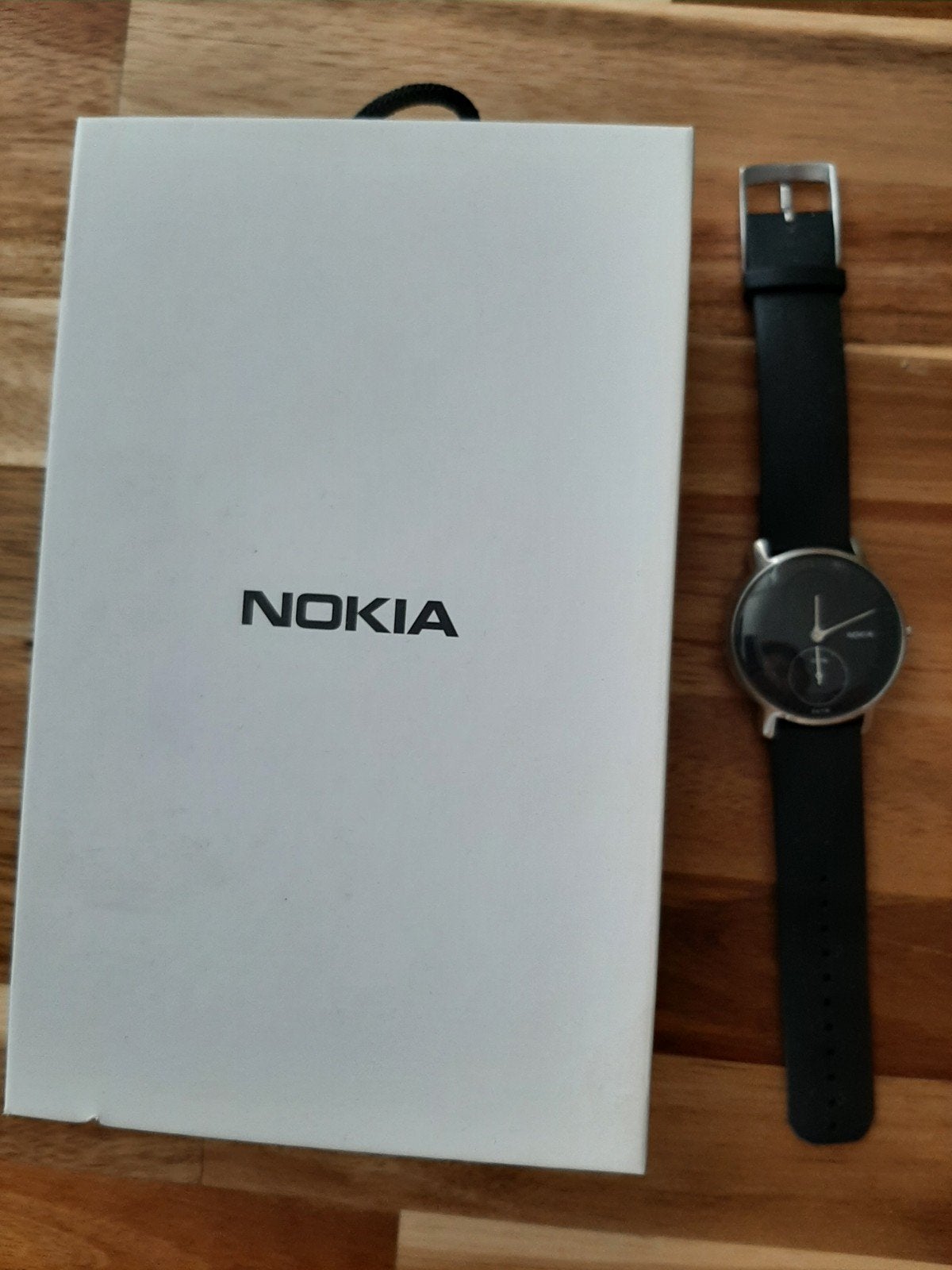 Nokia smart horloge, Zwart, Ophalen of Verzenden, Zo goed als nieuw, Stappen