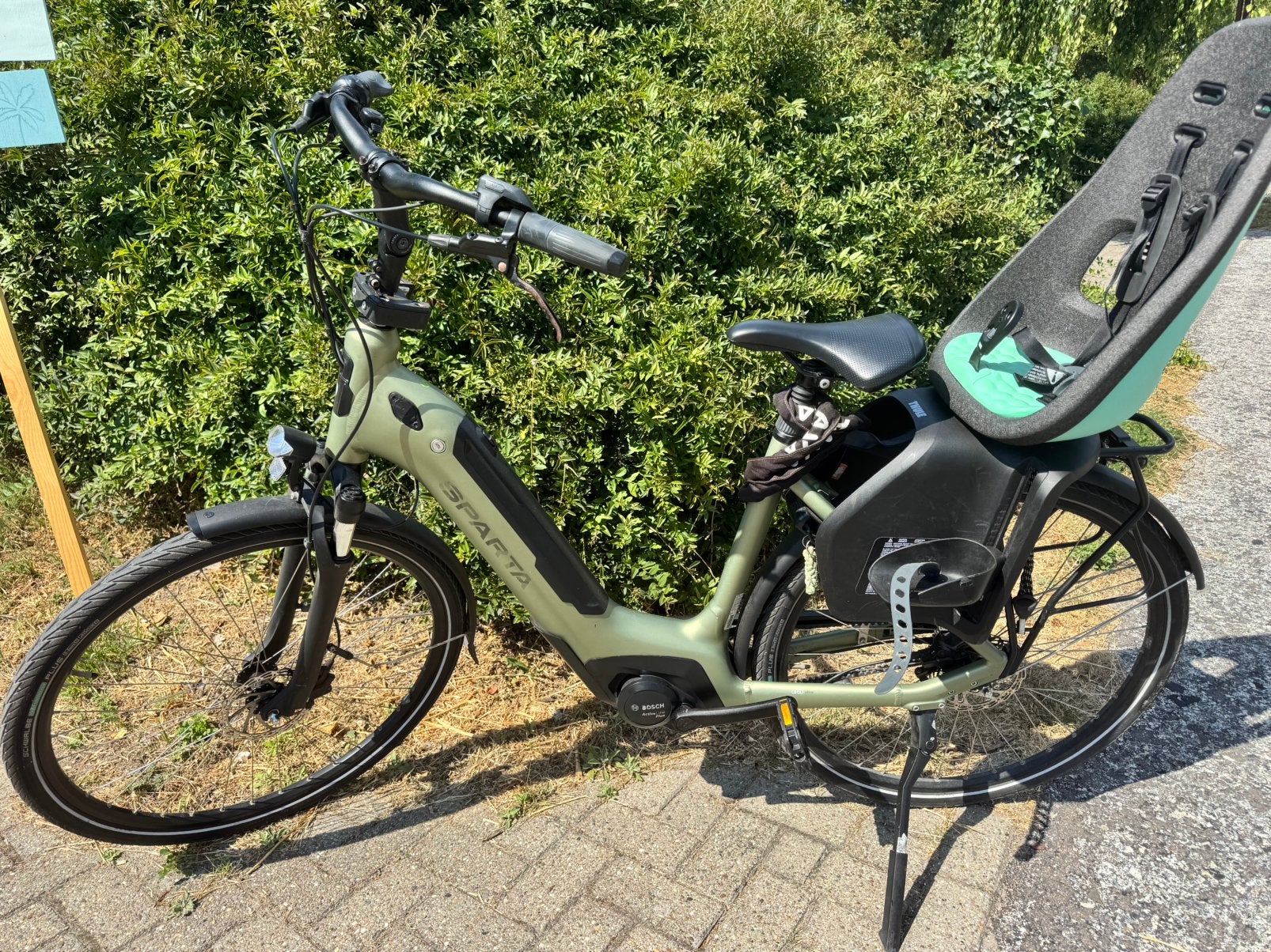Sparta ultra c grid met riemaandrijving, Fietsen en Brommers, Ophalen, 2 zitjes, Sparta, Gebruikt