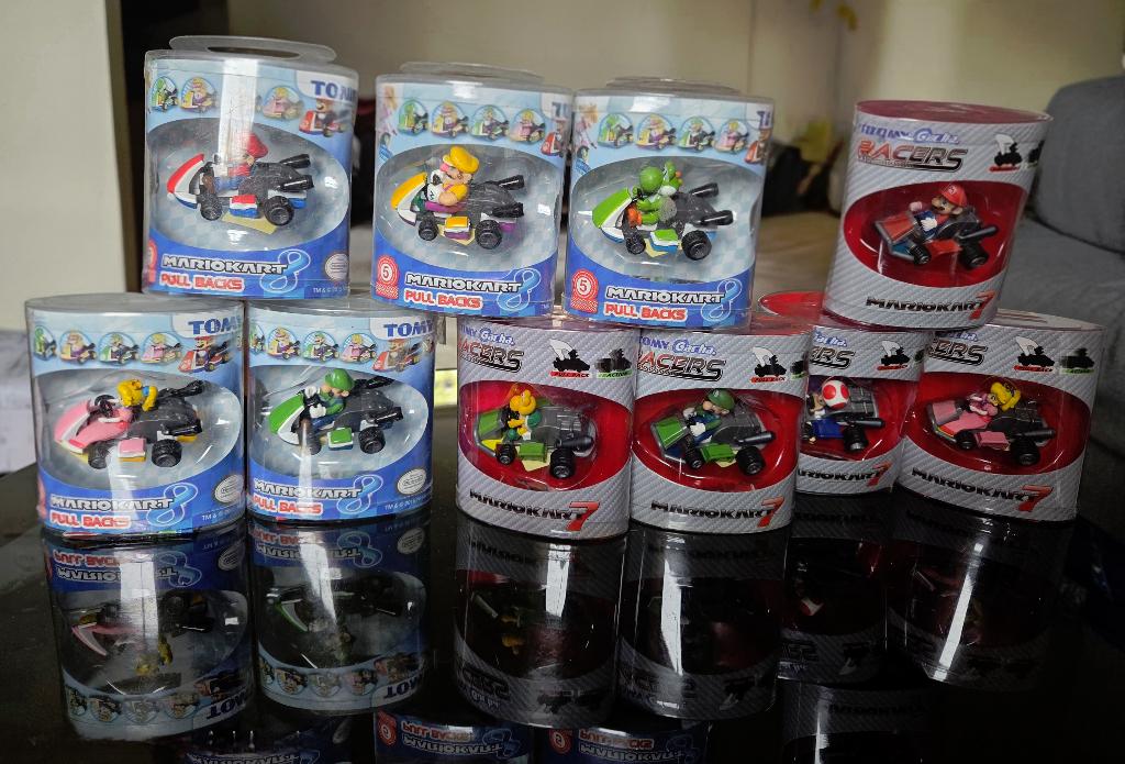 Tomy Mario Kart 7 & 8 Pull Back Series (NIEUW), Ophalen of Verzenden, Nieuw