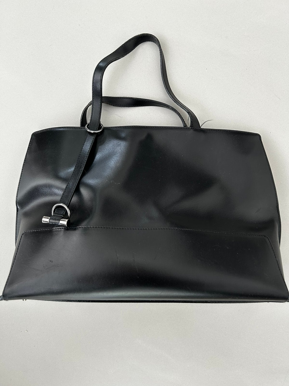 Furla Net leren Tote bag / Shopper, Ophalen of Verzenden, Gebruikt, Zwart, Shopper
