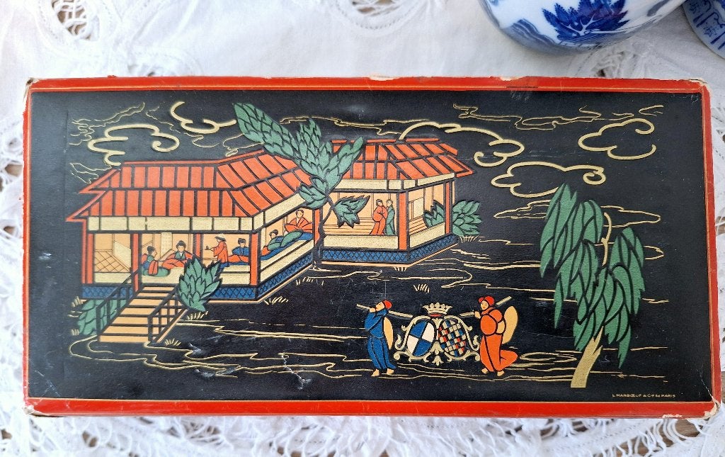 Oude verpakking/chocolade doos, Marquise de Sévigné,Paris,, Antiek en Kunst, Ophalen of Verzenden