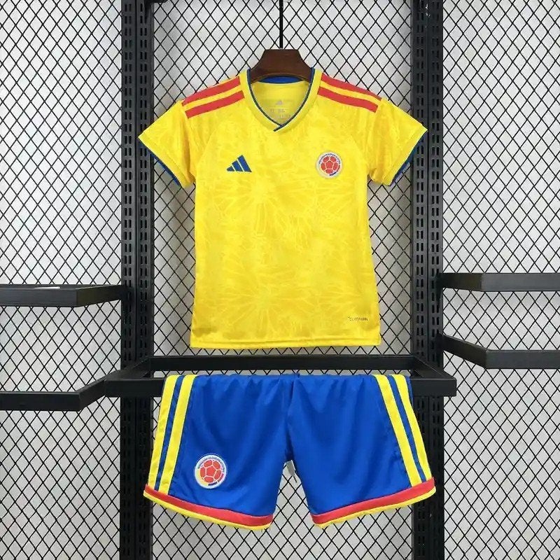 Colombia 2026 Thuis Set Kinderen - Nieuw! Fan Versie, Sport en Fitness, Verzenden, Nieuw, Shirt