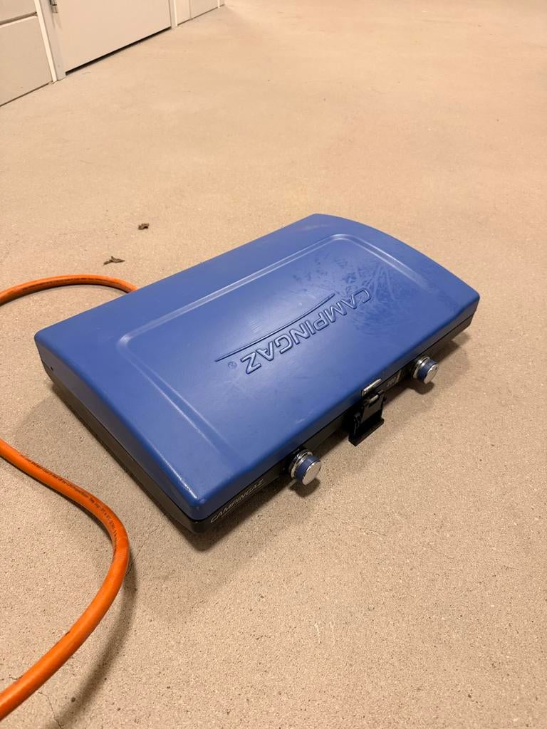 Campinggas gasstel met drukregelaar - Ideaal voor kamperen!, Ophalen, Gebruikt
