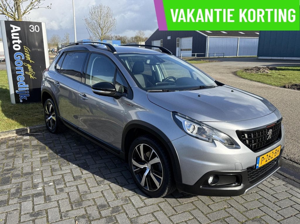 Peugeot 2008 1.2 PureTech Active AUTOMAAT Gt Line 1/2 leder, Auto's, Peugeot, 1199 cc, Met garantie (alle), 49 €/maand, 1125 kg