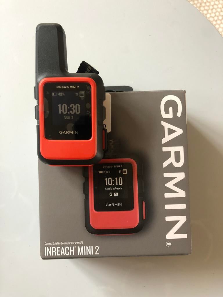 Te huur - Garmin InReach mini 2, Ophalen, Zo goed als nieuw, Zender en Ontvanger