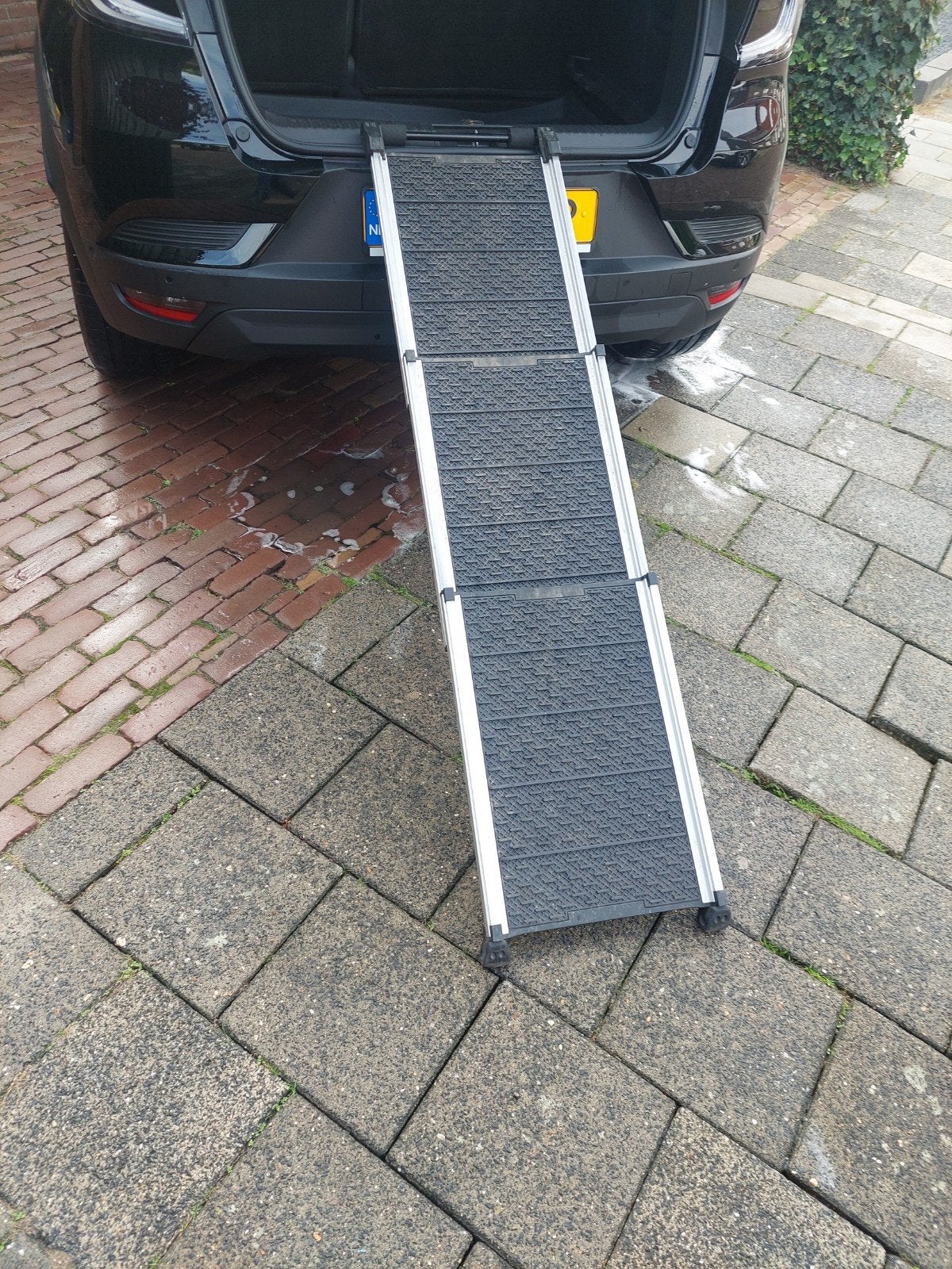 Loop plank voor de auto, Ophalen, Gebruikt