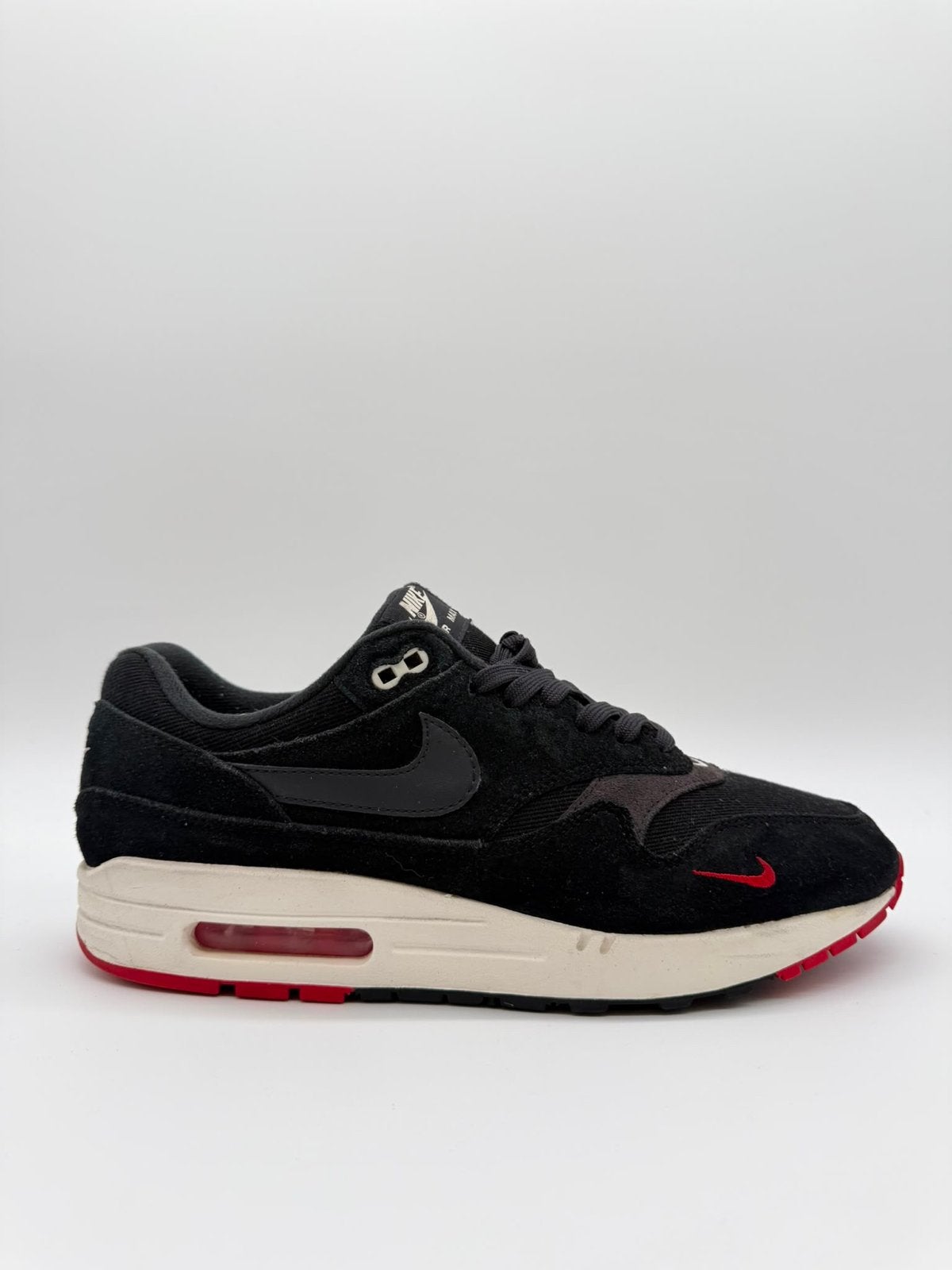 Nike AM 1 Mini Swoosh Bred - Maat 44 - Conditie 7/10, ., Zwart, Ophalen of Verzenden, Sneakers of Gympen