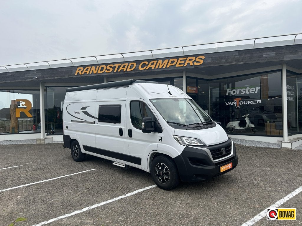 Forster V599 HB Buscamper met dwarsbed, Caravans en Kamperen, Overige merken, Buscamper of Camperbus, Fiat, Tot en met 2