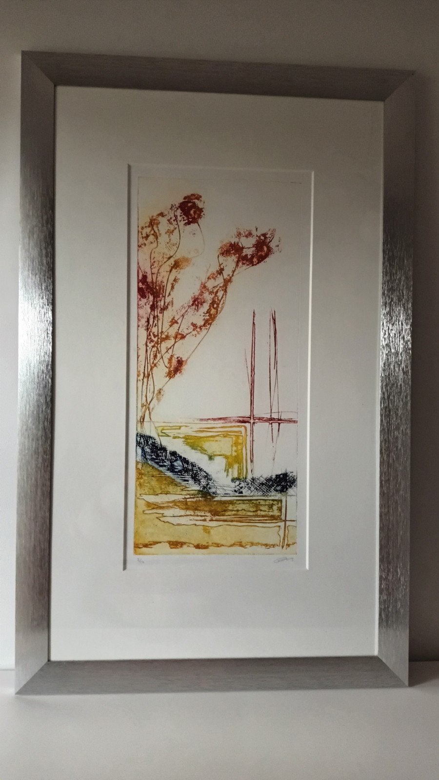"Waterkant/spiegeling" van Olivier Beijn, Ophalen
