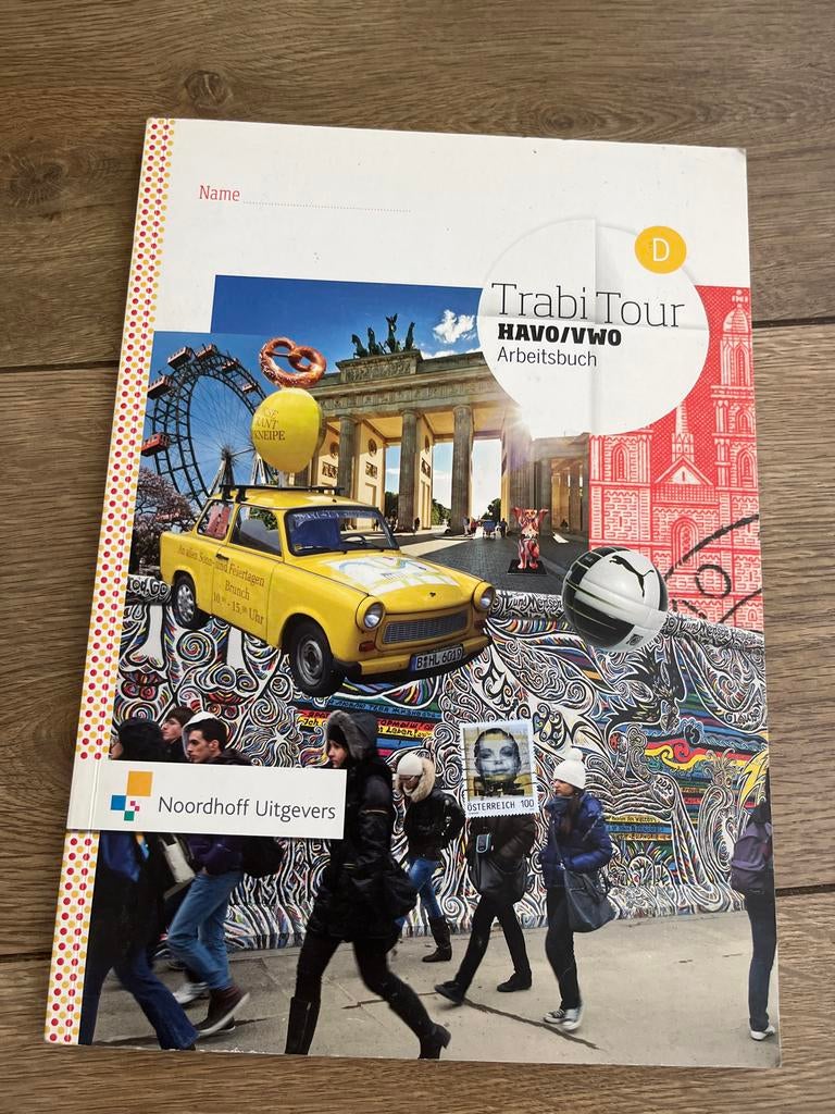 Werkboek Duits HAVO/VWO - TrabiTour - Zo goed als nieuw, Boeken, Ophalen of Verzenden, Zo goed als nieuw, Non-fictie