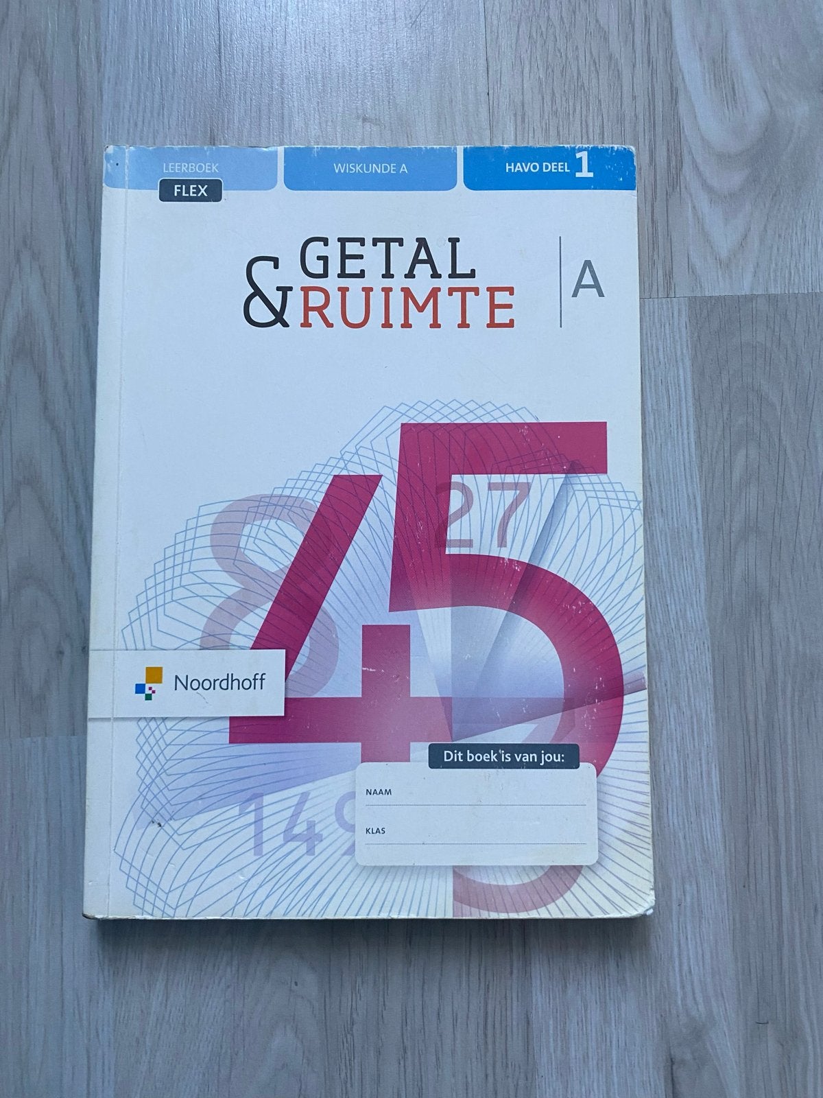 Getal & Ruimte Wiskunde A HAVO deel 1, 2 en 3, Boeken, Ophalen of Verzenden, Gelezen, HAVO, Wiskunde A