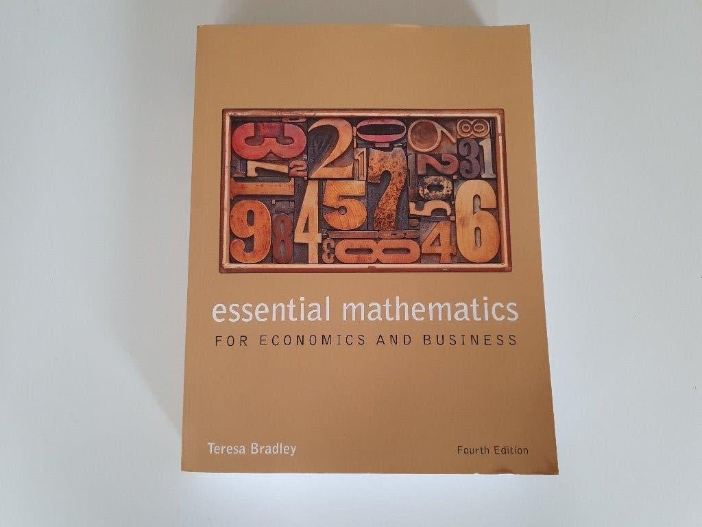 Essential Mathematics for Enonomics and Business, Boeken, Studieboeken en Cursussen, Nieuw, Ophalen of Verzenden, WO, Gamma