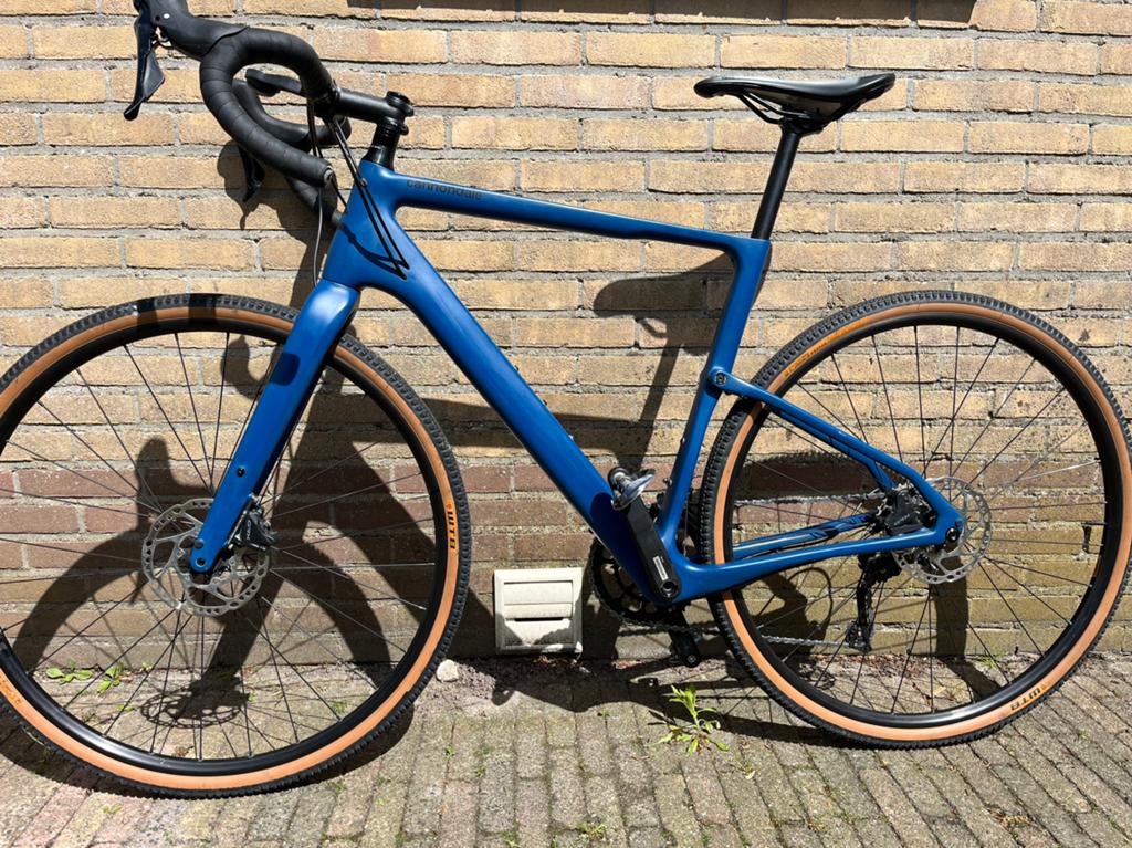 Gravelbike Cannondale Topstone carbon maat M, Fietsen en Brommers, Overige merken, Gebruikt, Carbon, 10 tot 15 versnellingen