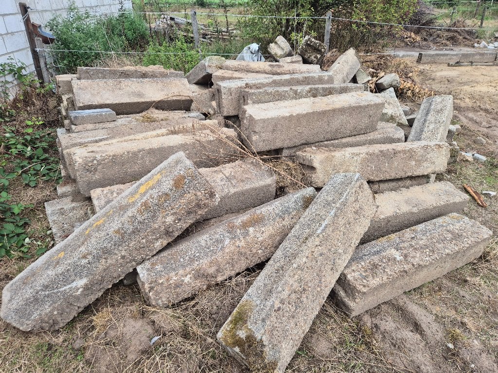 Trotoirbanden / betonbanden, Tuin en Terras, Tegels en Klinkers, Ophalen, Gebruikt, Overige typen, 10 m² of meer