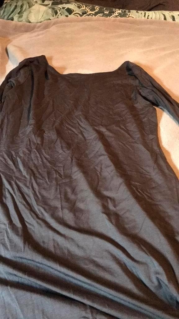 Grijze jurk maat L juffrouw Jansen Amsterdam, nieuw, Kleding | Dames, Maat 42/44 (L), Ophalen of Verzenden, Zo goed als nieuw