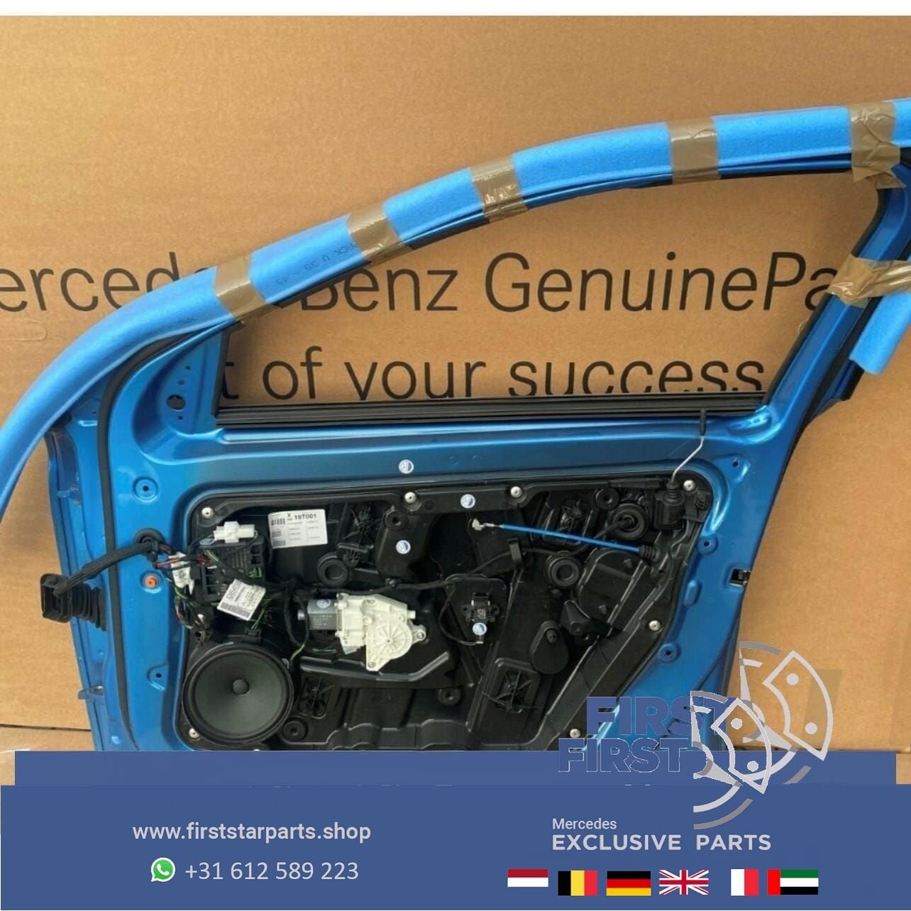 W156 deur RECHTS portier Mercedes GLA 2013-2019 bruin Merced, Gebruikt, -, Deur, Ophalen of Verzenden