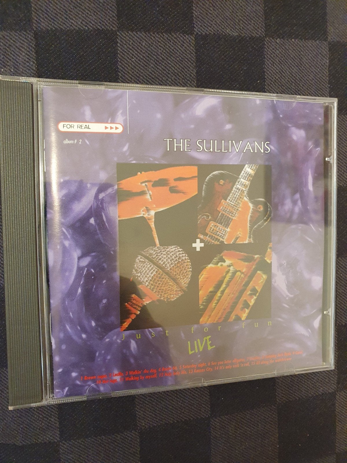 The sullivans live album just for fun 1996 zeldzaam !, Verzenden, Zo goed als nieuw, Poprock