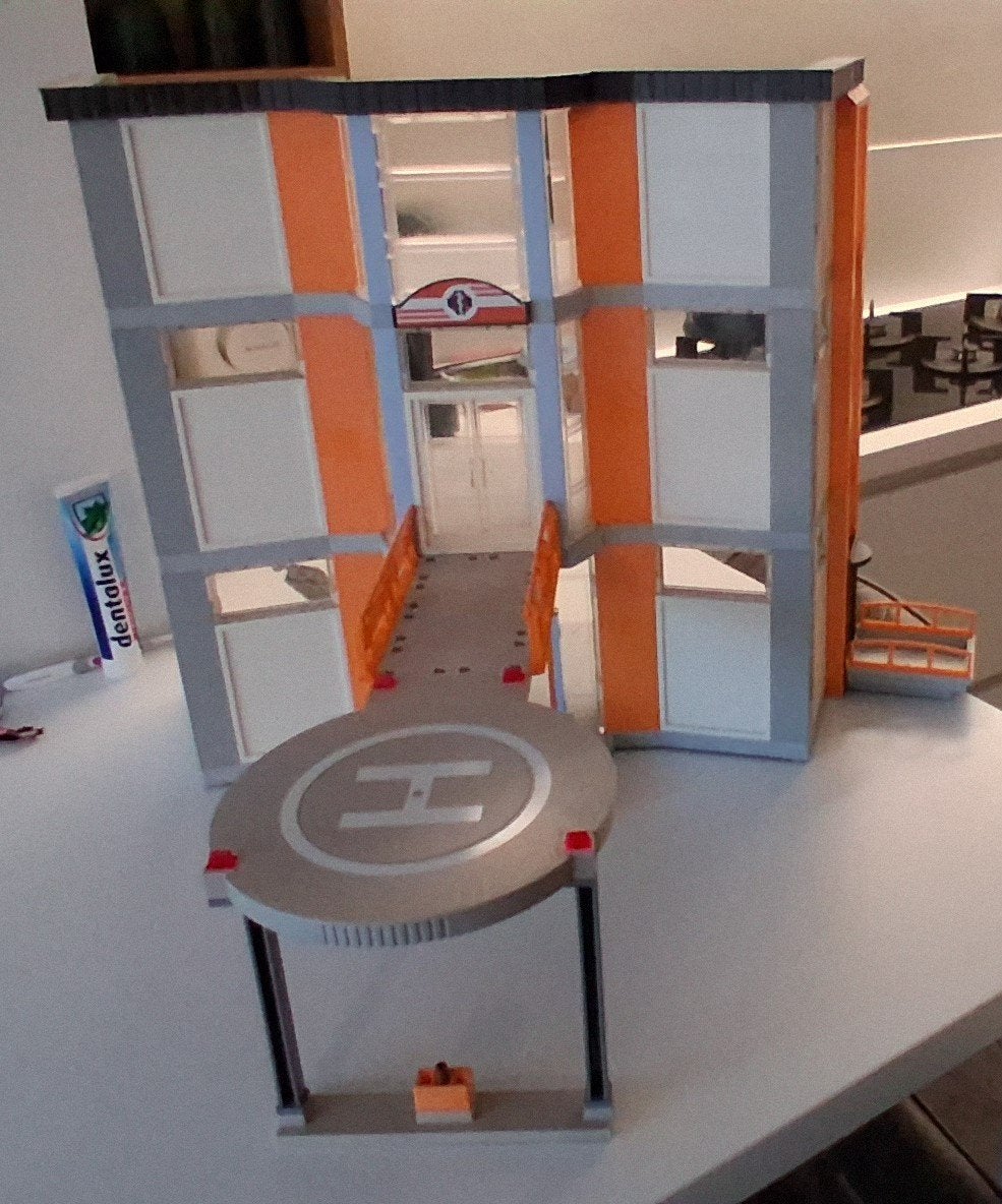 Playmobil Ziekenhuis 70190 met sets 6445 en 9848, Kinderen en Baby's, Gebruikt, Gebouw, Complete set, Ophalen of Verzenden