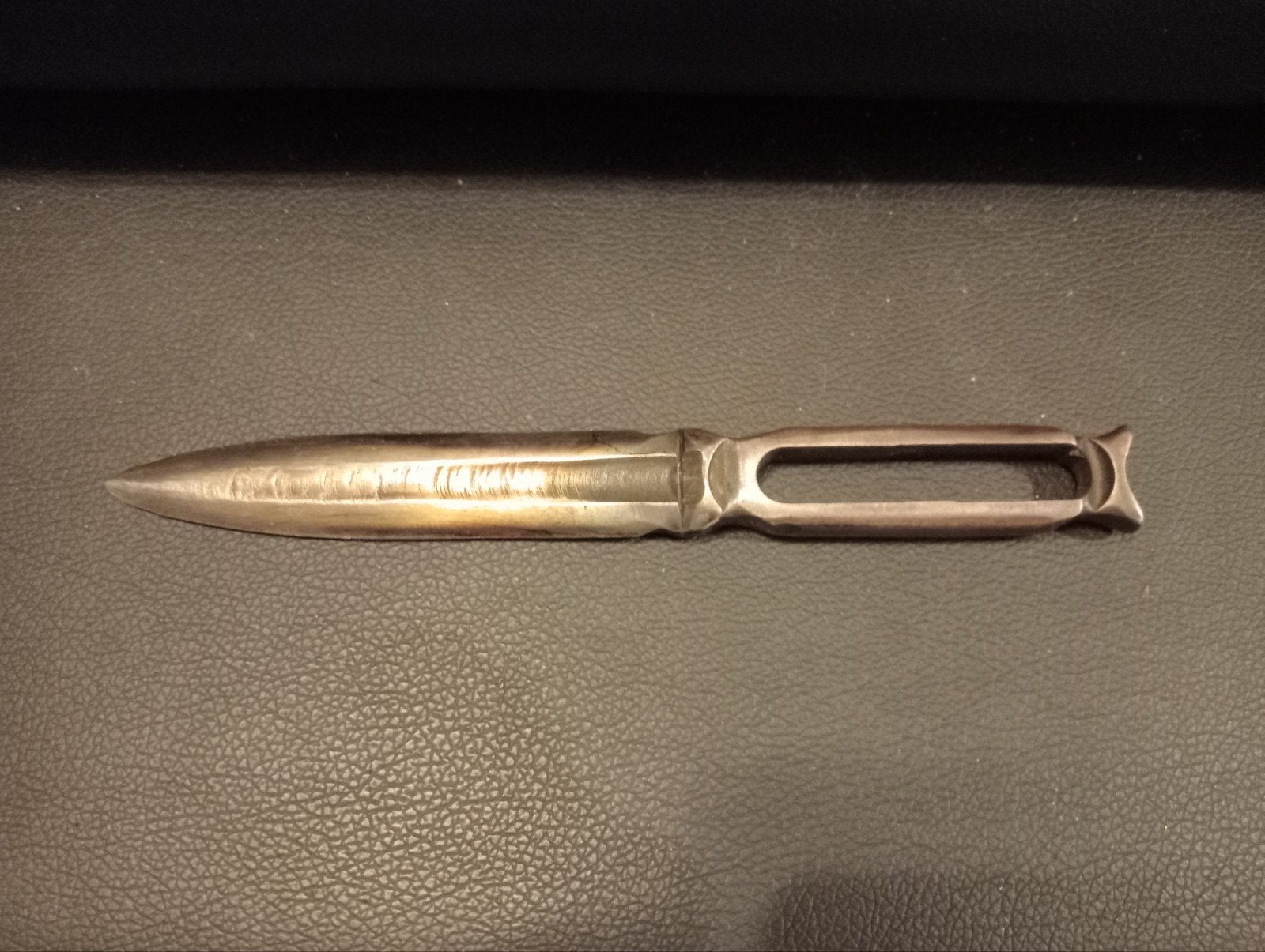Unieke Handgesmede Briefopener – Gemaakt van Spoorweg, Ophalen of Verzenden