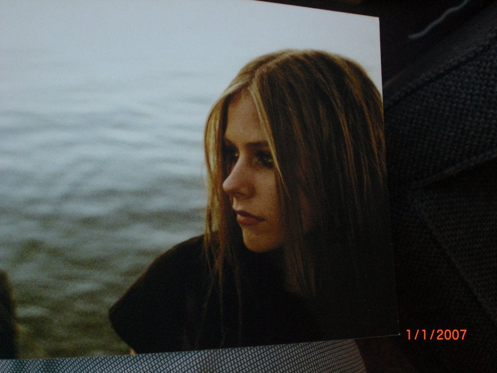foto Avril Lavigne, Ophalen of Verzenden, 1980 tot heden, Sterren en Beroemdheden