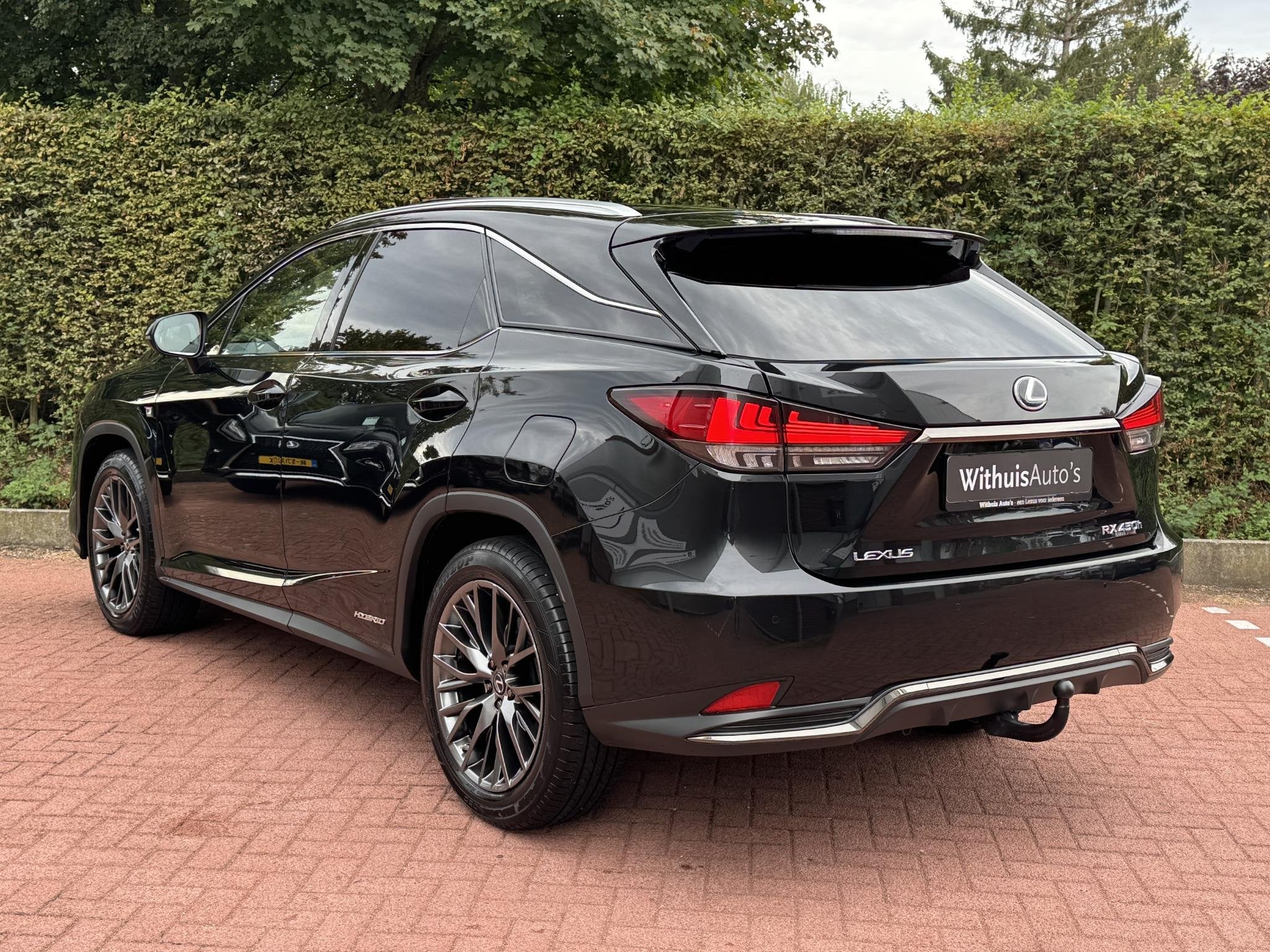 Lexus RX 450h AWD F Sport Panorama (Nw beurt Lexus dealer), Auto's, Automaat, Gebruikt, Euro 6, Zwart