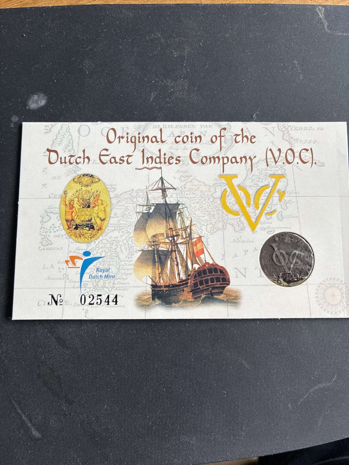 Originele VOC duit 1731 in speciale verpakking, Ophalen, Vóór koninkrijk, Overige waardes, Losse munt