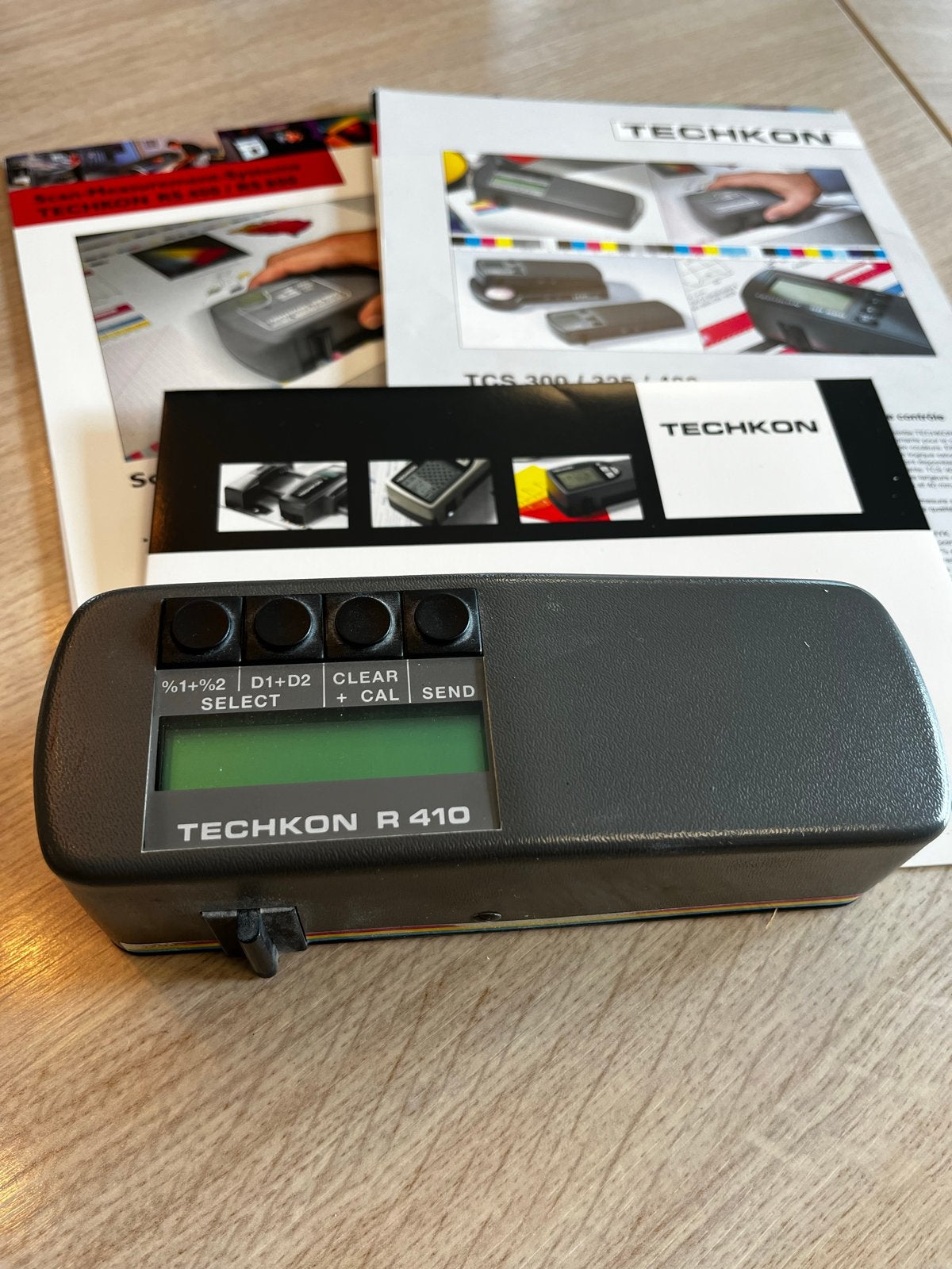 TECHKON R 410 Densitometer met handleidingen, Ophalen of Verzenden