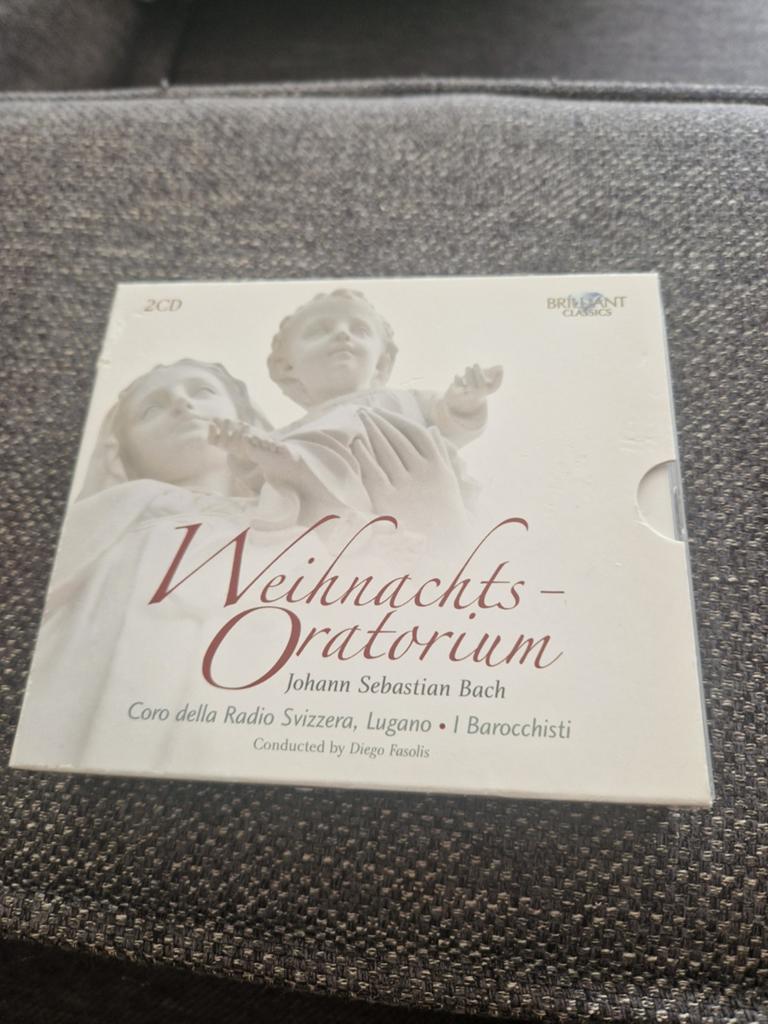 Bach: Weihnachtsoratorium - Brilliant Classics 2CD, Cd's en Dvd's, Cd's | Klassiek, Ophalen, Boxset, Zo goed als nieuw, Barok