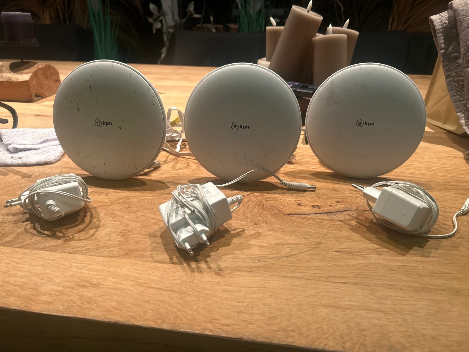 Set van 3 KPN Wifi Versterkers voor Optimaal Bereik, Gebruikt, Kpn, Leidschendam, Ophalen of Verzenden