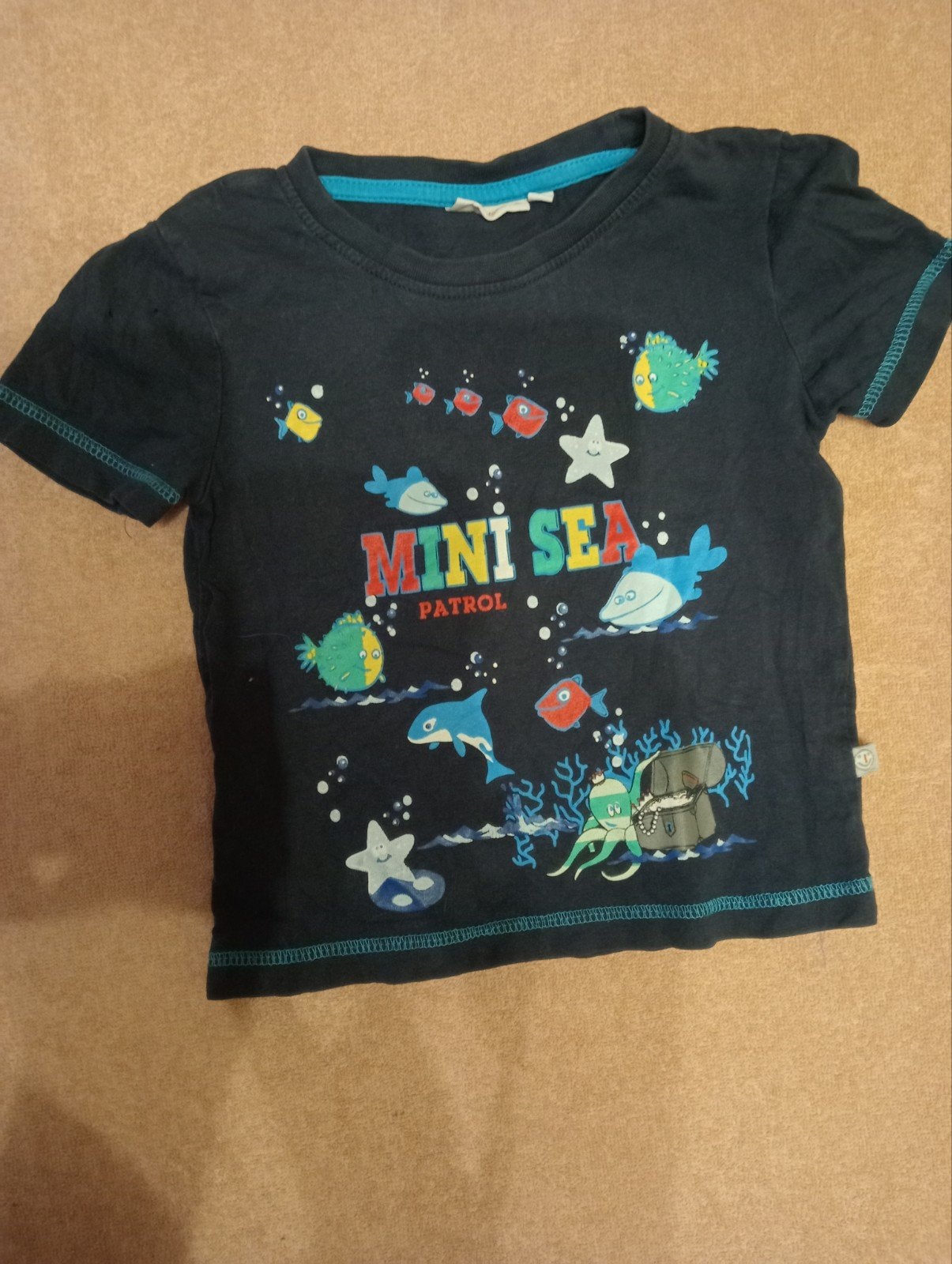 T-shirt met visjes, maat 86, Ophalen, Jongetje of Meisje, Shirtje of Longsleeve