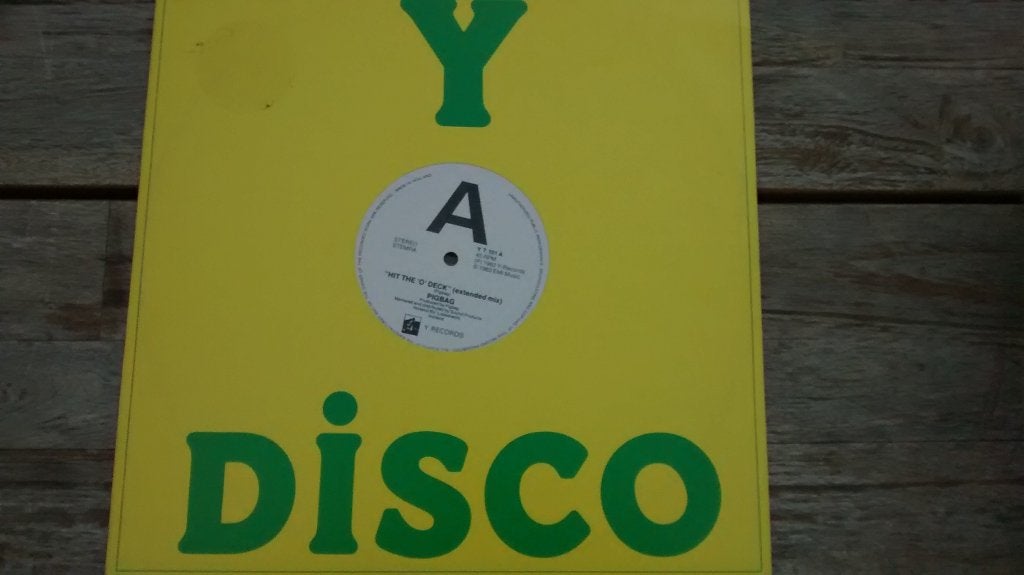 Maxi single - Pig Bag - Hit the O Deck, Cd's en Dvd's, Vinyl Singles, Ophalen of Verzenden, Zo goed als nieuw, Dance en House