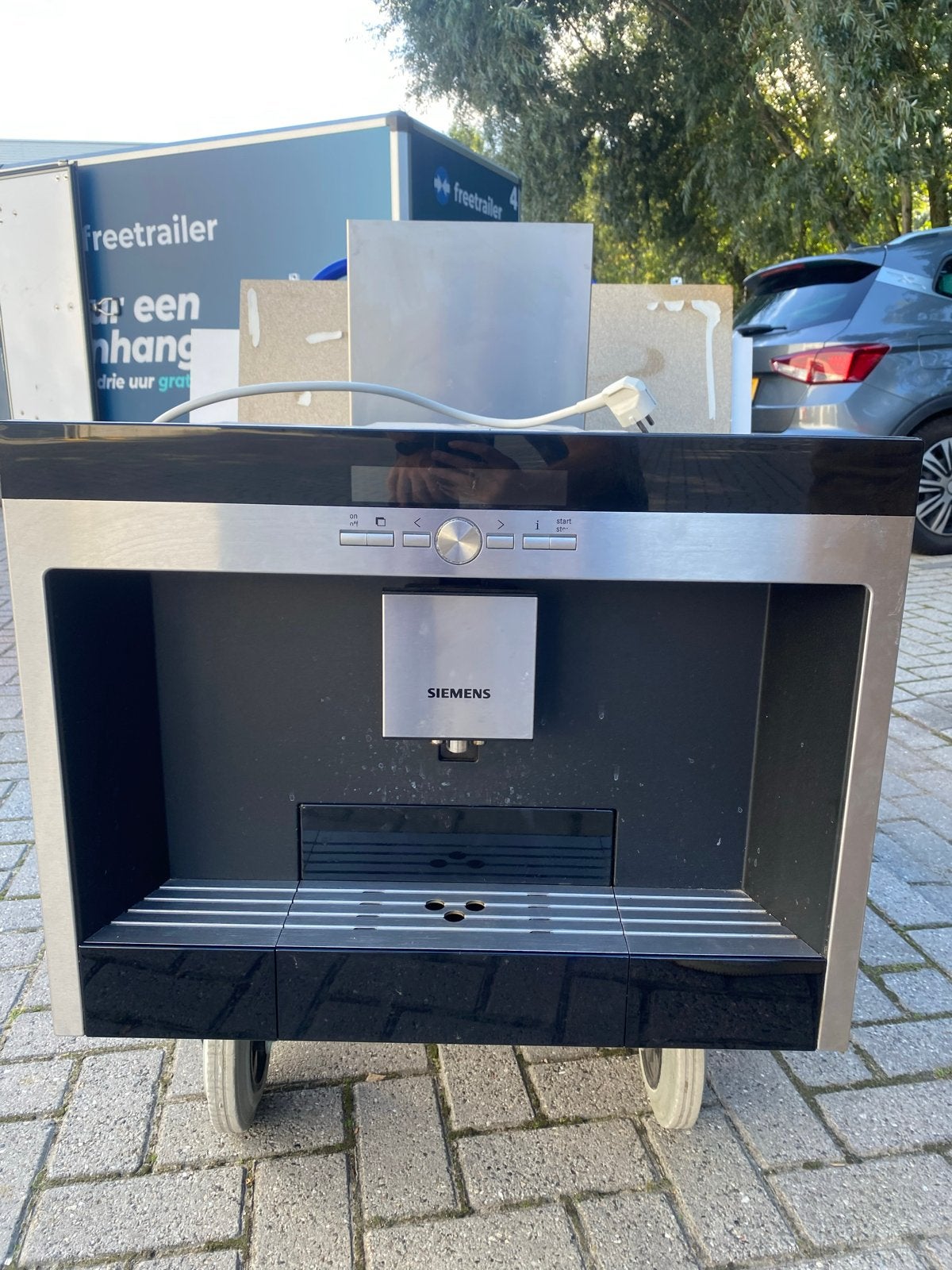Siemens Inbouw Koffiemachine - Perfecte Koffie Thuis, Witgoed en Apparatuur, Koffiezetapparaten, Ophalen of Verzenden, Gebruikt