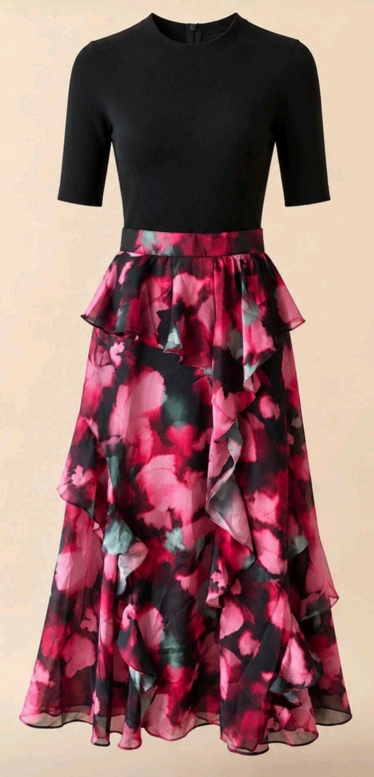 Ted Baker maxi jurk in maat 36 NIEUW, Ophalen of Verzenden, Nieuw, Maat 36 (S), Onder de knie