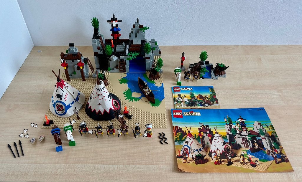 Lego System 6766 Rapid River Village & 6718 Raindance Ridge, Compleet, Overige thema's, Lego, Ophalen of Verzenden