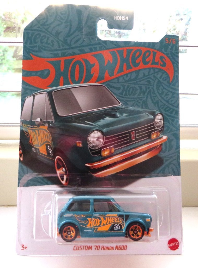 Hotwheels Honda N600 Custom, Hobby en Vrije tijd, Modelauto's | Overige schalen, Ophalen of Verzenden, Nieuw, Auto